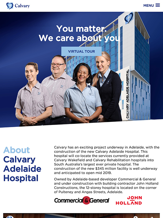 Calvary Adelaide Hospital
